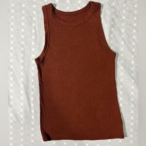 A New Day Orange Tank Top M